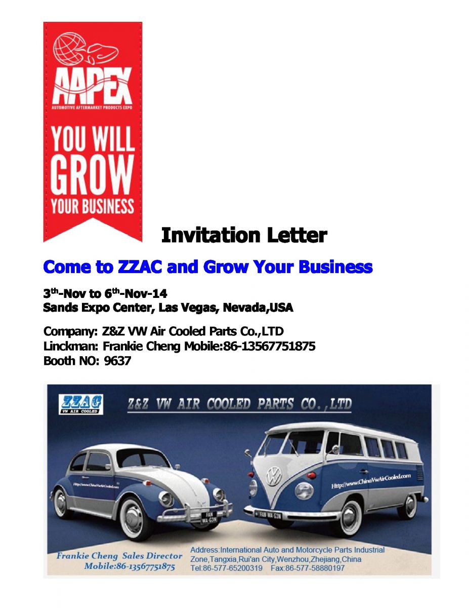 ZZAC Will Attend APPEX 2014